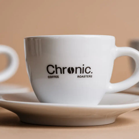 Set de tasses espresso - 6 pièces avec sous-tasses