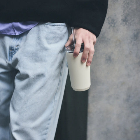 Kinto - TO GO TUMBLER bicchiere con cannuccia 
