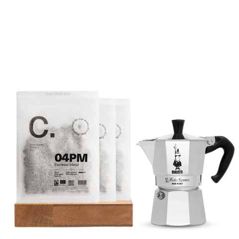 Coffret Bialetti Moka Express x Chronic.