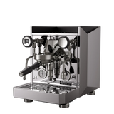 Rocket Espresso Giotto Fast R – machine espresso, finition chrome, vue de trois quarts