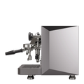 Rocket Espresso Giotto Fast V – finition chrome, vue de côté