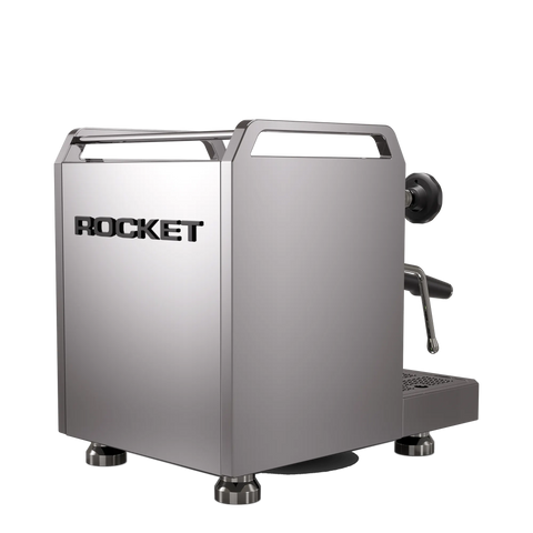 Rocket Espresso Mozzafiato Fast R – finition chrome, vue arrière